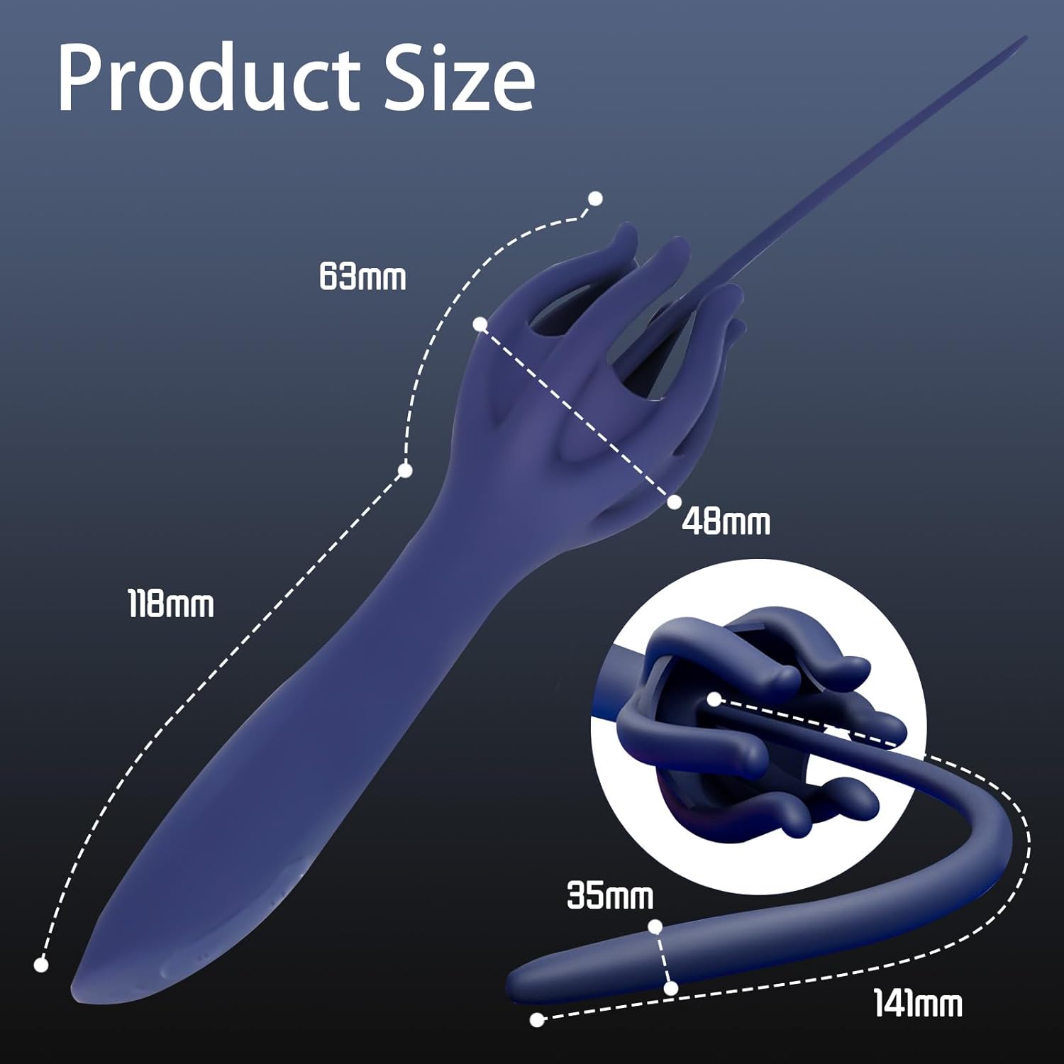 2-in-1-Harnröhren- und Penis-Vibrator für Männer, Harnröhrendilatator, 30 Vibrationsmodi, Prostatastimulator, Dilatatoren, Harnröhren- und Penis-Plug, Masturbator für Männer