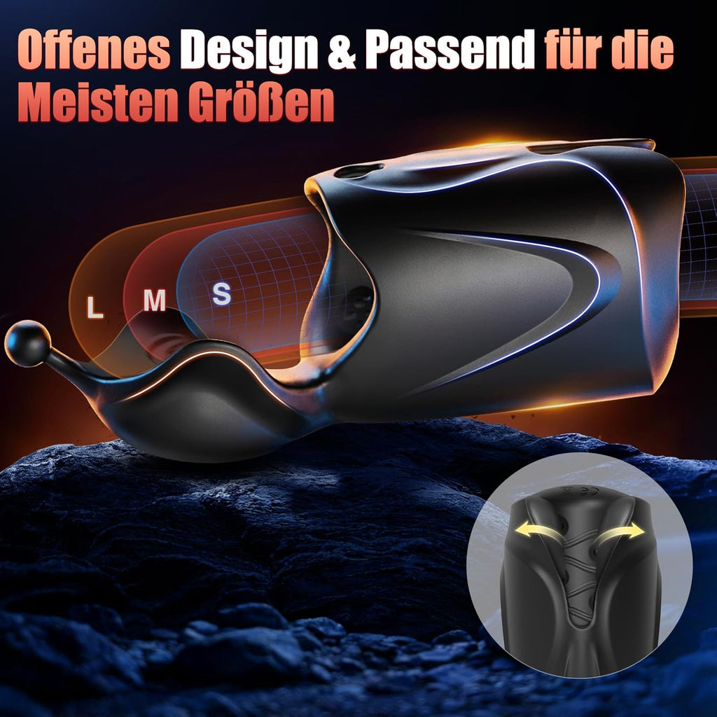 Tagnaff Masturbieren für Männer Handfrei Penis Vibrator Sex Spielzeug für die Männer Mehrere Tragevarianten Vibratorensets, AI Sync Sexspielzeug Solo Manuelle Cup-Masturbatoren